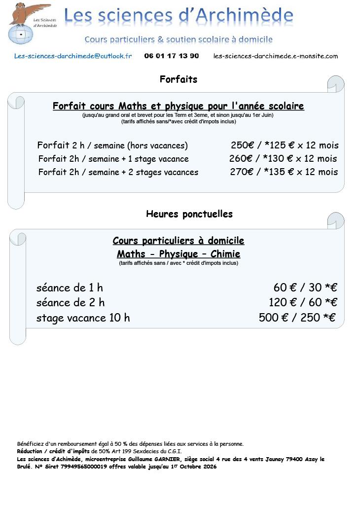 Prix 2026